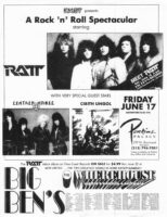 A Rock n Roll Spectacular 17 Jun 1983 School's Out Rock 'n' Roll Spectacular @ Perkins Palace | Cirith Ungol Online