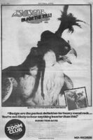 Budgie In For The Kill ads Crash Course in Brain Surgery | Cirith Ungol Online