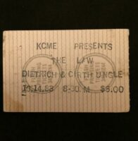 124 Chuck Landis' Country Club, Reseda - (CONCERT TICKET STUB 1983a 68midnight) Gig | Cirith Ungol Online CONCERT TICKET STUB 1983a 68midnight Chuck Landis' Country Club, Reseda | Cirith Ungol Online