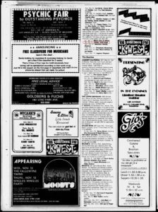LA Weekly Thu Nov 13 1980 Heavy Metal @ Valley West Concert Club | Cirith Ungol Online