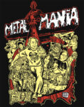 Metal Mania Walsby T shirt detail Official TS/LS | Cirith Ungol Online