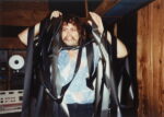Rob wrapped in 2 inch tape Paradise Lost Goldmine Studios Paradise Lost | Cirith Ungol Online