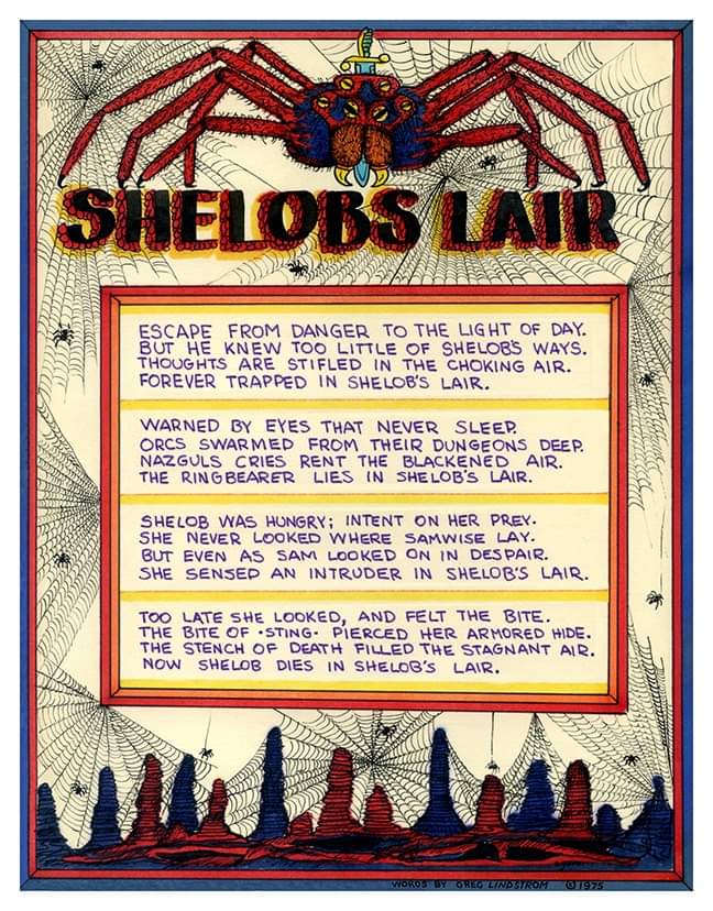 Shelobs-Lair-lyrics Shelob's Lair  