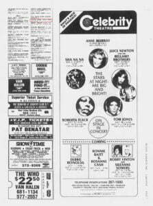 The Los Angeles Times Sun Aug 29 1982 Heavy Metal @ Wolf & Rissmiller's Country Club, Reseda | Cirith Ungol Online
