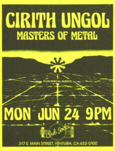 clubsoda 24jun Masters Of Metal @ Club Soda, Ventura | Cirith Ungol Online