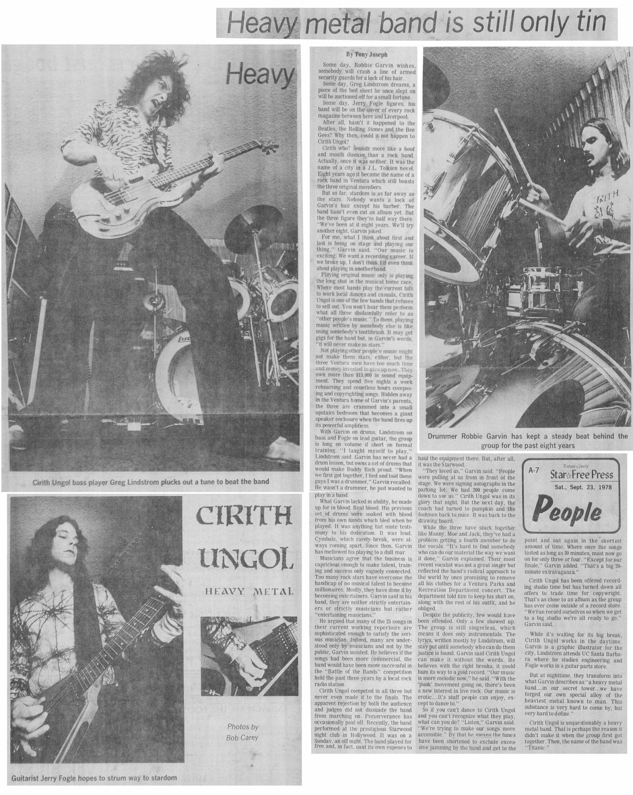 cuvsfp23 9 78 175dpi scaled Ventura County - Star*Free Press - Sept. 23, 1978 | Cirith Ungol Online