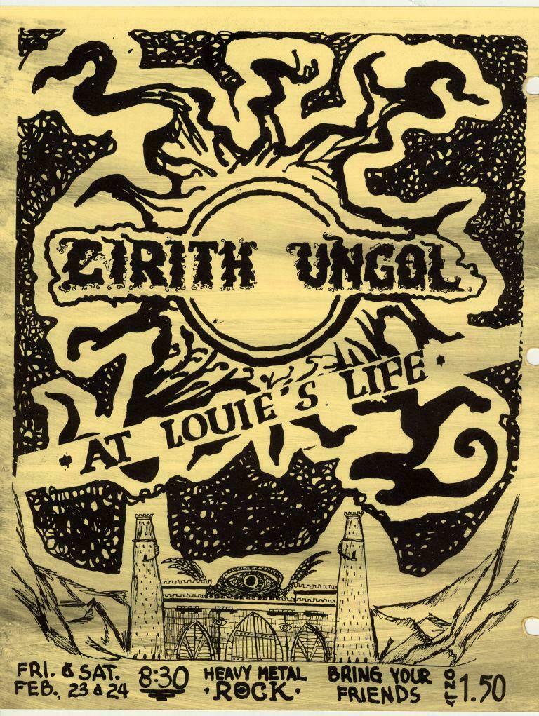 louieslifeflyer Heavy Metal Rock At Louie's Life, Saturday 1973 | Cirith Ungol Online