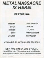 298 Metal Massacre 1 - (new heavy metal revue 08 02 scaled) Release | Cirith Ungol Online new heavy metal revue 08 02 scaled Metal Massacre 1 | Cirith Ungol Online