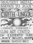 ojaiartcenterflyer Heaviest Metal Known To Man - Dance Concert @ Ojai Art Center | Cirith Ungol Online