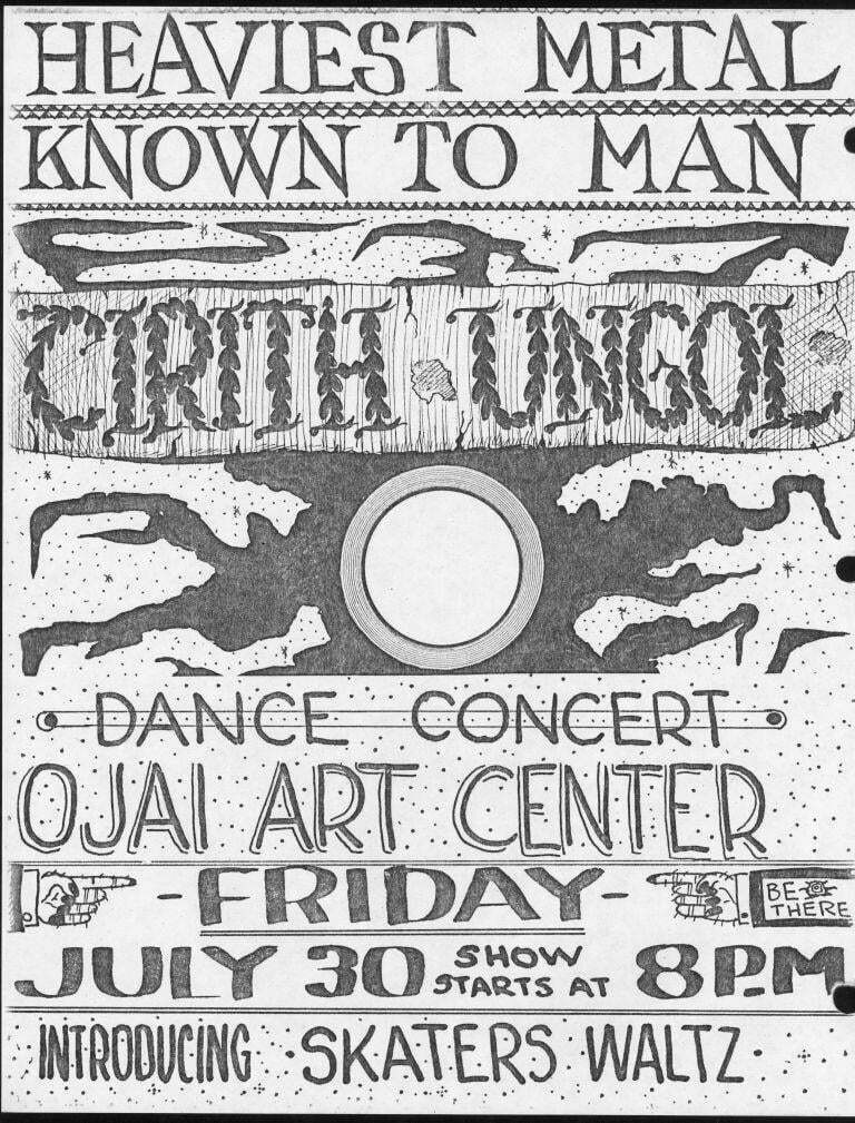 ojaiartcenterflyer Heaviest Metal Known To Man - Dance Concert @ Ojai Art Center  