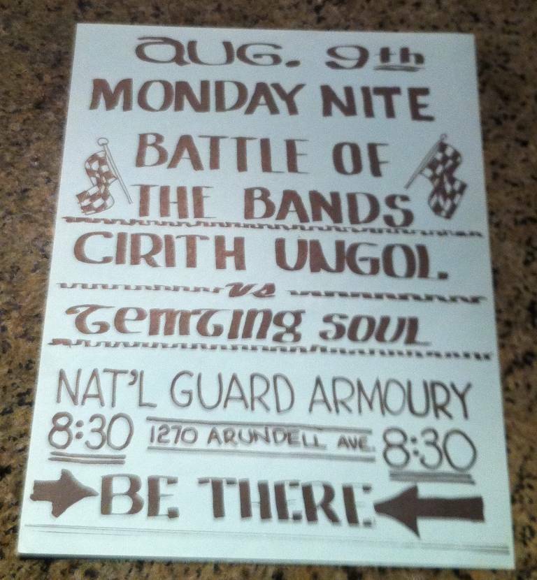 Battle of the Bands @ National Guard Armoury
