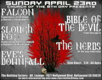 knittingfactory 20060423 flyer Slough Feg @ The Knitting Factory | Cirith Ungol Online