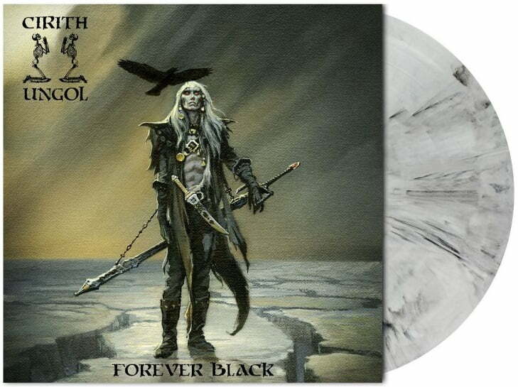 ForeverBlack-WhiteBlackMarbledVinyl LP EU: (White / Black Marbled Vinyl)  