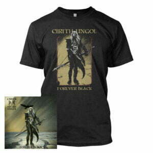 ForeverBlack front Tshirt2 Digipak CD US: MBR 3984-15708-0 | Cirith Ungol Online