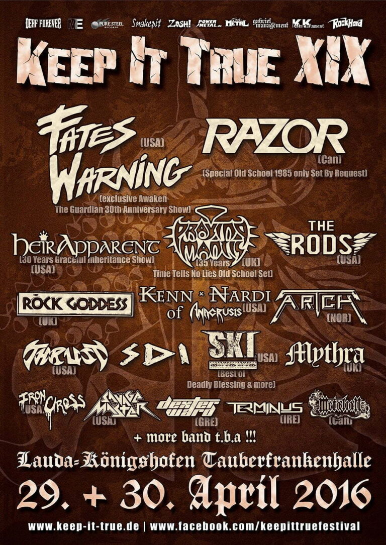 Meet & Greet @ Keep It True XIX