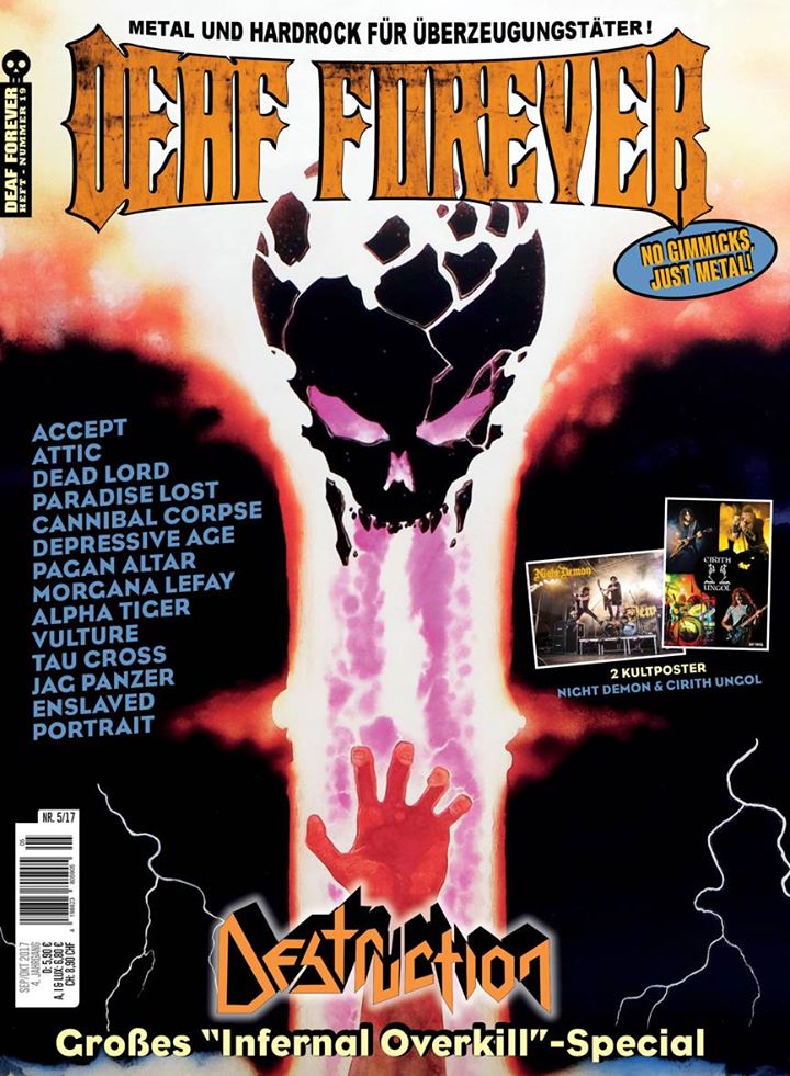 Deaf Forever 19 Magazine Deaf Forever #19 | Cirith Ungol Online