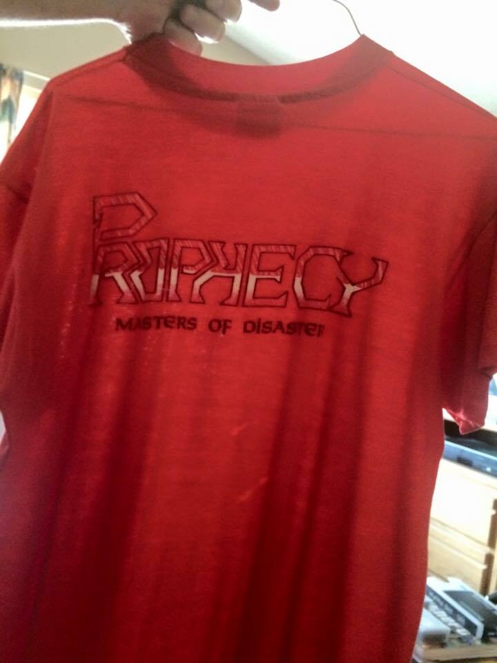 prophecy red front Prophecy t-shirt | Cirith Ungol Online