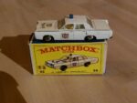 MATCHBOX LESNEY #55 Mercury Police Car, W/ ORIGINAL Box