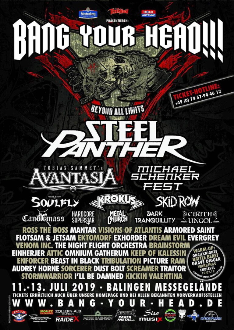 The Power of Ungol Descends on Balingen Germany for @bangyourhead 2019! Come out to see one of our handful of rare shows in 2019 and “Join the Legion”! https://t.co/gMyzRl4Jke