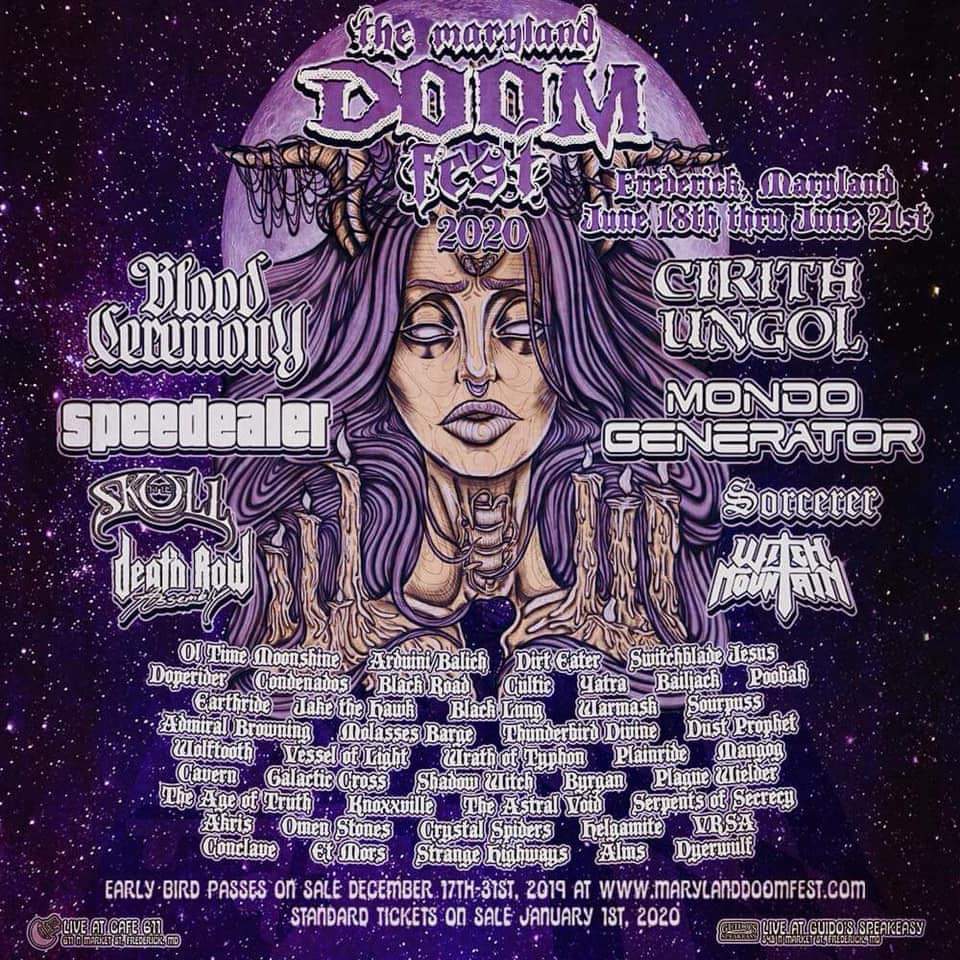 marylanddoomfestival2020 Maryland Doom Fest 2021 | Cirith Ungol Online