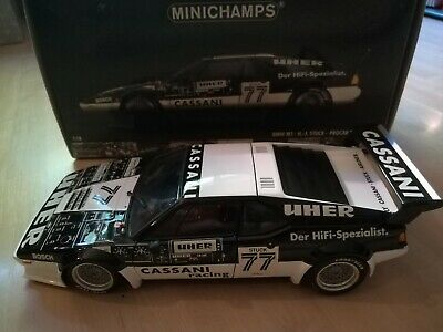 1:18 Minichamps BMW M1 #77 1979 Procar Hans-Joachim Stuck UHER Cassani