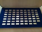 Vintage Franklin Mint Official Classic Car Mini Collection Sterling Silver Set