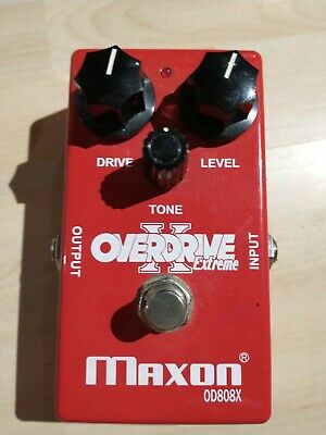 maxon od 808x extreme overdrive x effects pedal xtreme free usa shipping Maxon OD-808X EXTREME Overdrive X Effects Pedal Xtreme Free USA Shipping | Cirith Ungol Online