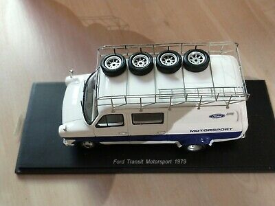 Spark Ford Transit Ford Motorsport Racing Support Vehicle Van Truck 1/43 #S0292