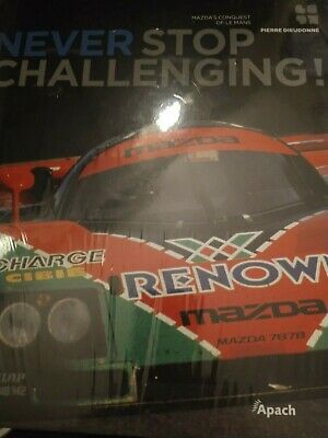 Never Stop Challenging MAZDA 787B LE MANS CHAMPIONSHIP BOOK ENGLISH EDITION NEW