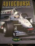 1998-99 Autocourse – Grand Prix annual Villeneuve Schumacher Hakkinen Formula 1 1998-99 Autocourse – Grand Prix annual Villeneuve Schumacher Hakkinen Formula 1