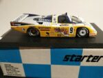 Starter 1/43 Porsche 956 DISNEY 1986 Le Mans, #9 Obermaier Racing Built Spark