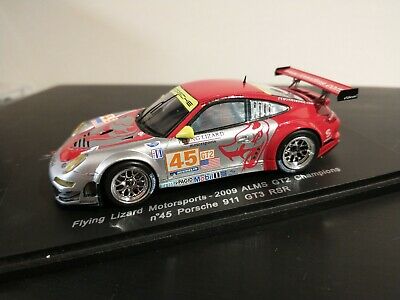 spark 143 porsche 911 gt3 rsr flying lizard 45 alms champion 2009 patrick long Cirith Ungol Online Most comprehensive and awesome resource for Cirith Ungol Spark 1:43 Porsche 911 GT3 RSR Flying Lizard #45 ALMS Champion 2009 Patrick Long