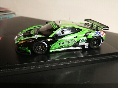 1/43 Fujimi Ferrari 458 GT2 Sebring 2012 Patron Extreme Motorsports IMSA Spark