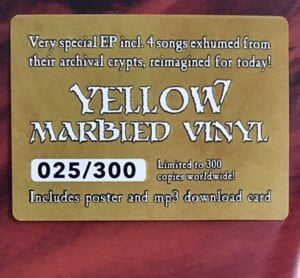 Ultimate yellow marbled vinyl CD/LP/MC EP: MBR 3984-15767-2 - Ultimate Bundle | Cirith Ungol Online