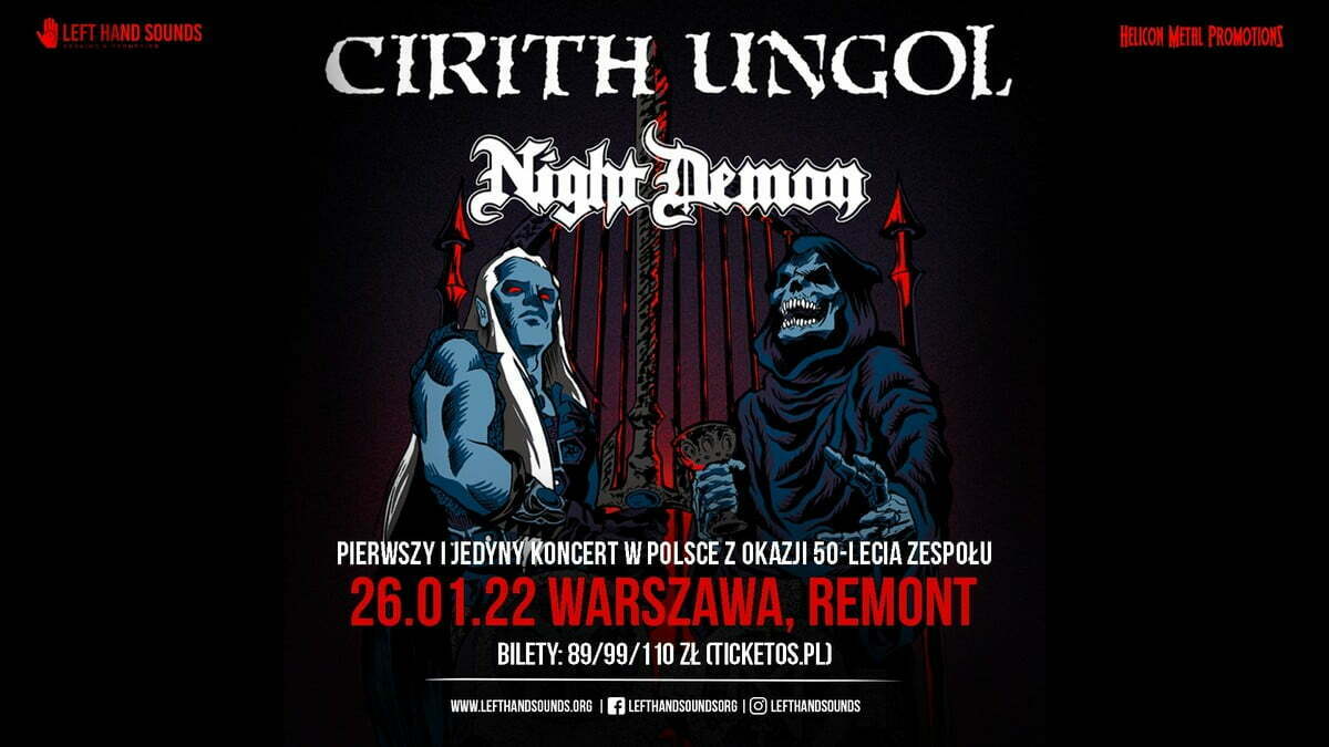 Tour with Cirith Ungol @ Riviera Remont, Warsaw, 2022