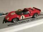 Marsh Models 1/43 Ford GT MkII Spyder X1 Winner Sebring 1966 #1 Miles Ruby LE