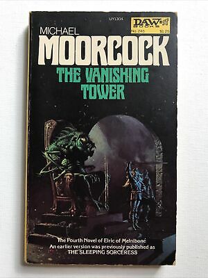 michael moorcock the vanishing tower 4th elric of melnibone 1st daw printing Michael Moorcock THE VANISHING TOWER 4th Elric of Melnibone 1st DAW Printing | Cirith Ungol Online