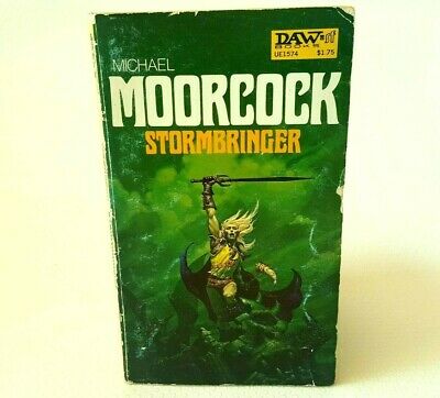 Stormbringer by Michael Moorcock – Paperback – 1977 Printing – Daw Books – Good