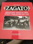 Zagato: Seventy Years in the Fast Lane book Michele Marchiano, 1989 Alfa Ferrari
