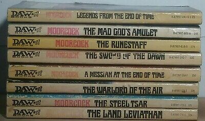 lot of 8 vintage michael moorcock elric of melnibone daws books 1970s Lot of 8 vintage Michael Moorcock Elric of Melnibone Daws books 1970s | Cirith Ungol Online