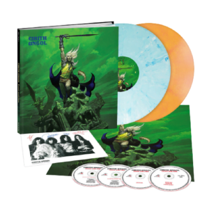 40th Anniversary Artbook 40th Anniversary 4CD/2LP - Frost Blue and Fire Orange Marbled Vinyl - Artbook | Cirith Ungol Online