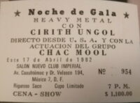 En Concierto En Mexico Alternando ticket En Concierto En Mexico Alternando | Cirith Ungol Online