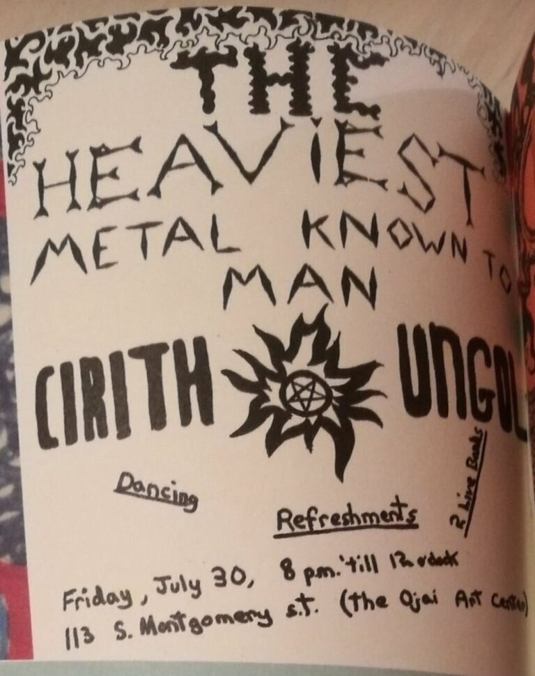 The Heaviest Metal Known To Man @ Cirith Ungol
