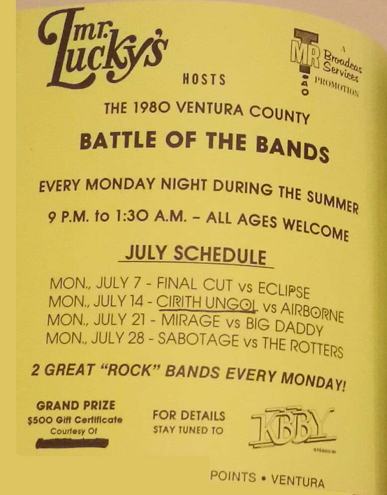 Battle-of-the-Bands-2-Great-Rock-Bands-Every-Monday Battle of the Bands @ 2 Great Rock Bands Every Monday  