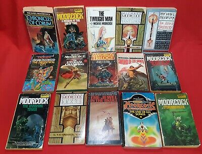 Lot of 15 Michael Moorcock Paper Back Books