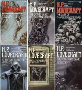 HP Lovecraft six books H.P. Lovecraft | Cirith Ungol Online