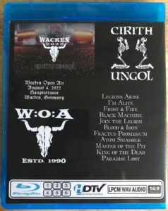 woa2022b bluray WOA 2022 50th Anniversary Show | Cirith Ungol Online