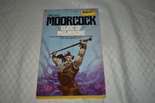 elric of melnibone by michael moorcock 1st edition first printing daw mmpb Elric of Melnibone by Michael Moorcock (1st Edition/First Printing, DAW, mmpb) | Cirith Ungol Online