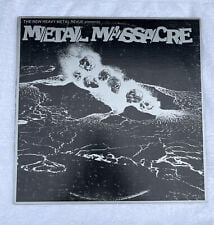 metal massacre vol 1 1982 og vinyl lp mbr 1001 first press metallica vg Metal Massacre Vol 1 - 1982 OG Vinyl LP MBR-1001 FIRST PRESS METALLICA VG + | Cirith Ungol Online