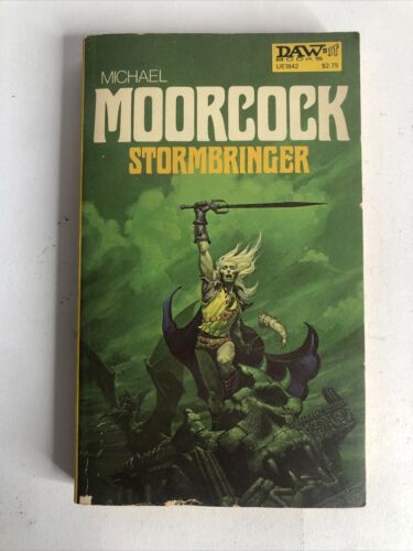 stormbringer by michael moorcock daw paperback vintage 1977 printing clean Stormbringer by Michael Moorcock DAW Paperback Vintage 1977 printing Clean | Cirith Ungol Online